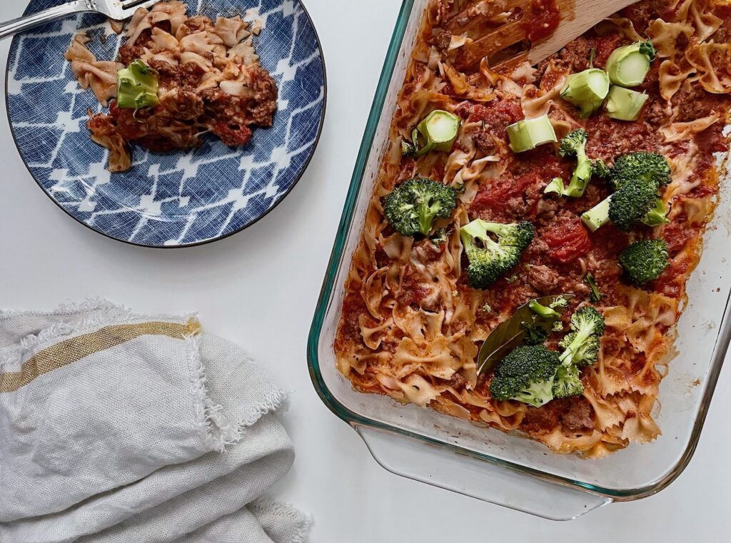 Baked Pasta with Broccoli